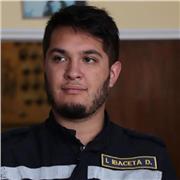 Licenciado en Historia con mención en Ciencia Política, Diplomado en Historia del Arte y cursando Magister en Historia